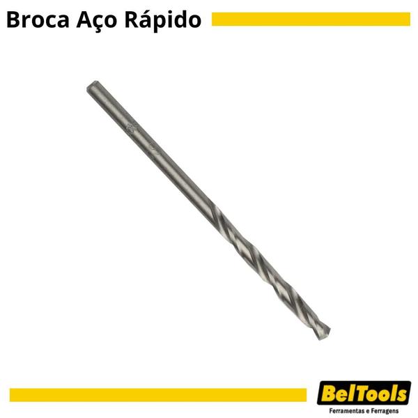 Imagem de Kit C/ 10 Broca Aço Rápido 2,5mm Beltools