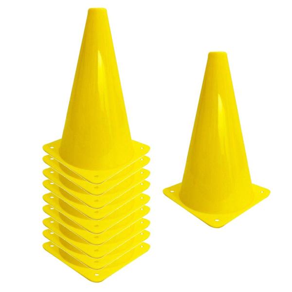 Imagem de Kit c/ 10 Cones de Treinamento 23 Cm