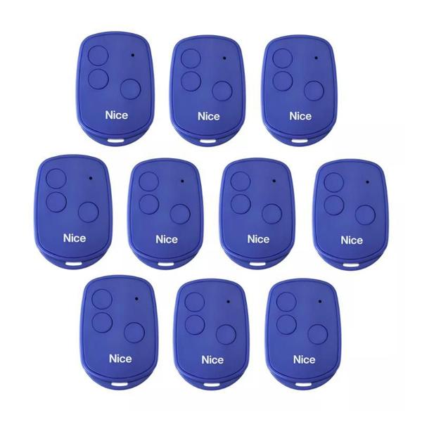 Kit C/10 Controles Remoto Linear Nice Tx 433 Mhz 3tb Novo Imagem de Kit C/10 Controles Remoto Linear Nice Tx 433 Mhz 3tb Novo