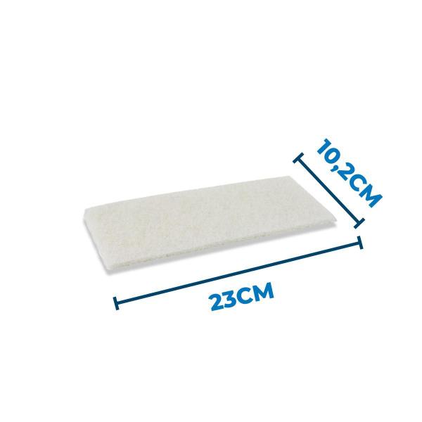 Imagem de Kit C/10 Fibra Tinindo De Limpeza Leve 3m 102x230mm Bucha Esponja Multiuso Limpeza Delicada Louça