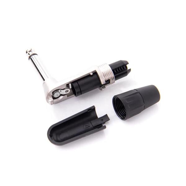 Imagem de Kit C/ 10 Plugs P10 90 Mono Rp2rc Rean By Neutrik