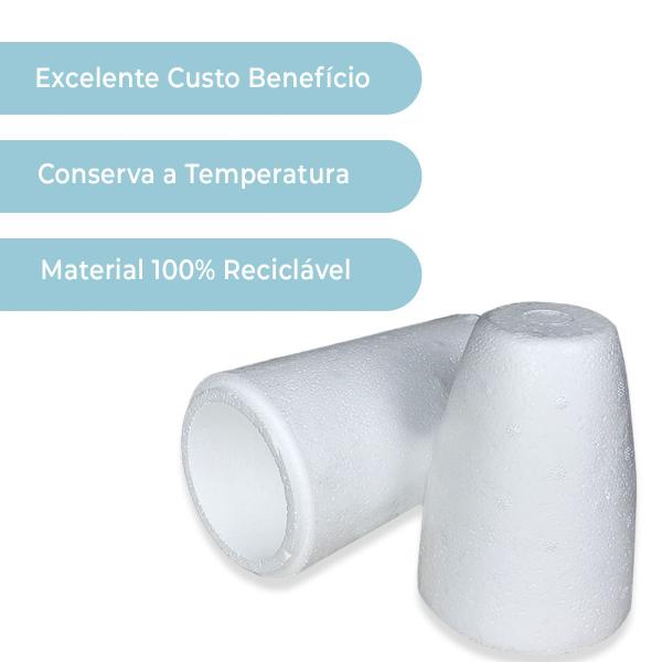 Imagem de Kit C/10 Porta Garrafa Térmica Cerveja 600ml Grande 35cm Alt