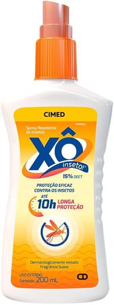 Imagem de KIT C/10 UNIDADES Repelente Xô Inseto - Spray, 200mL - Cimed