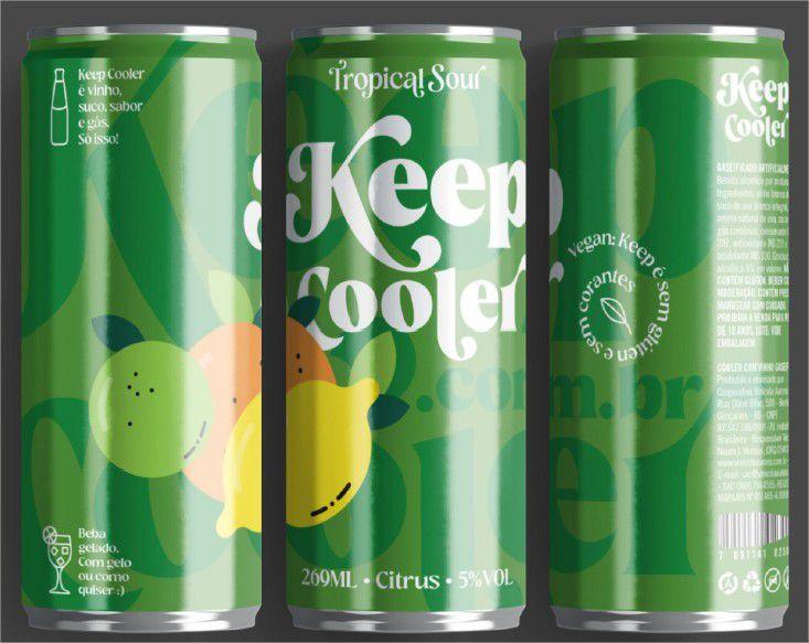 Imagem de kit c/ 12 Keep Cooler Citrus Original Lata Aurora 269 ml