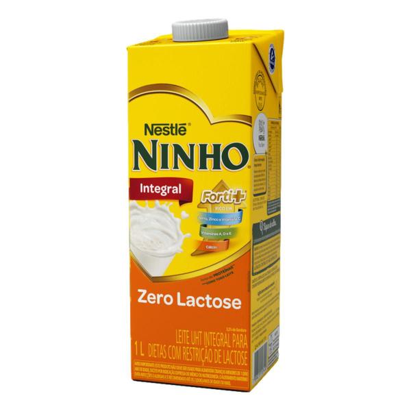 Imagem de Kit C/12 Leite Ninho Integral Zero Lactose 1l