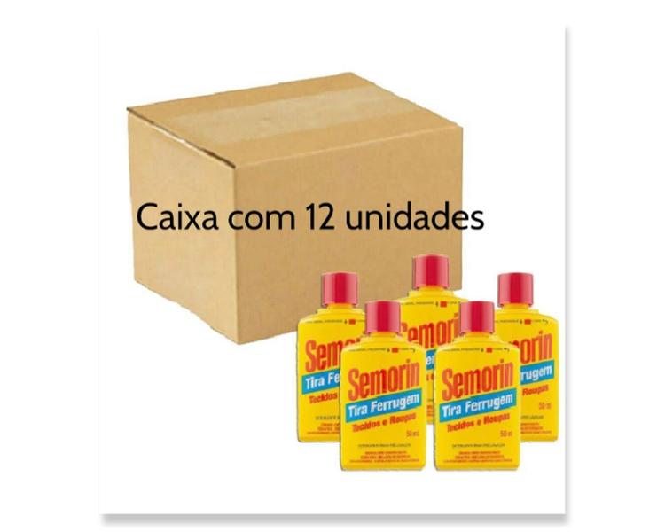 Imagem de Kit C/ 12 unidades de Tira Ferrugem semorin 50 ml