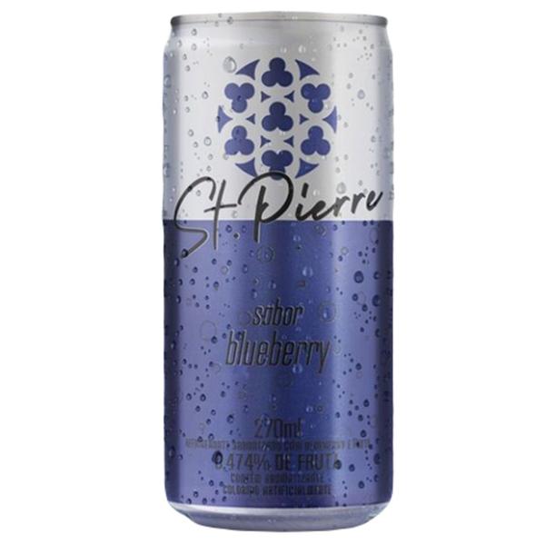 Imagem de Kit c/ 12un Refrigerante de Blueberry ST PIERRE 270ml