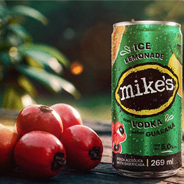 Imagem de Kit c/ 12und Drink Pronto Mike's Guaraná Lata 269ml