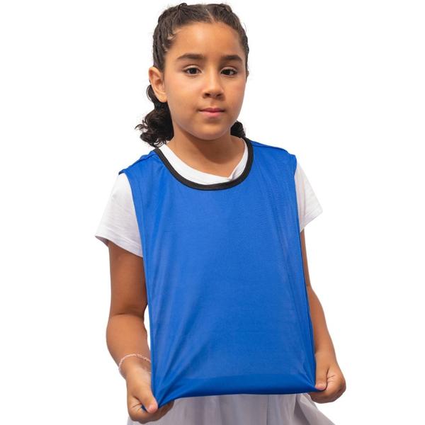 Imagem de Kit C/15 Coletes Infantil de Futebol Treino Jogo Simples 1 Fit