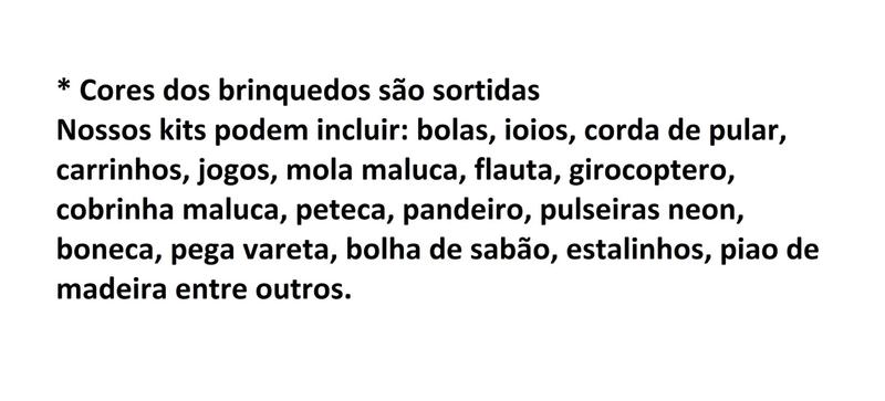 Imagem de Kit c/ 150 Brinquedos Dia das Crianças Cosme Damião Sortidos