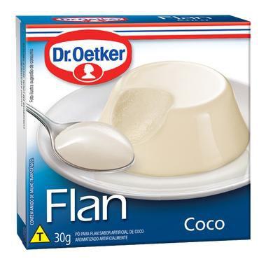 Kit c/ 18un Flan de Coco 30g cada- Dr. Oetker Imagem de Kit c/ 18un Flan de Coco 30g cada- Dr. Oetker