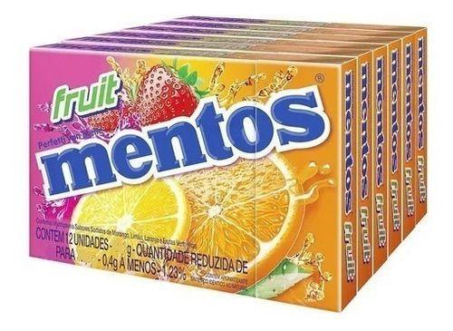 Kit C/2 Bala Mentos Box Ice Fruit 24,1g - Caixa Com 12x24,1g Imagem de Kit C/2 Bala Mentos Box Ice Fruit 24,1g - Caixa Com 12x24,1g