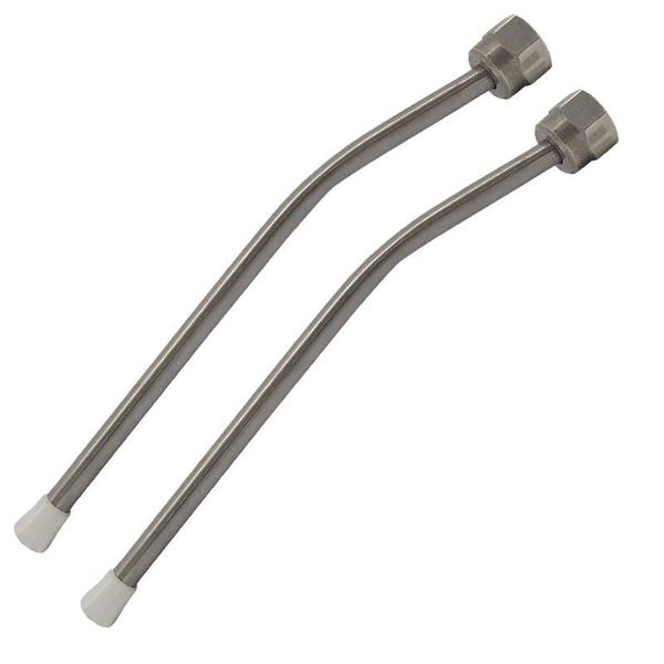 Imagem de Kit c/ 2 Bicos Inox Para Doceira De Churros 15 Cm - R2