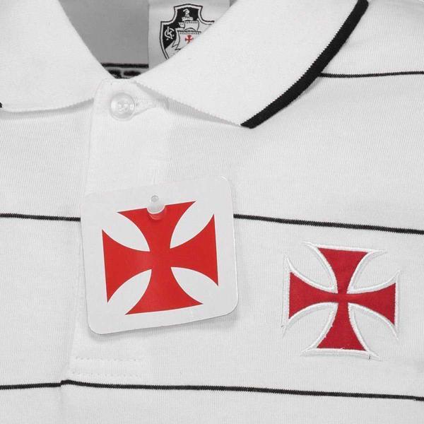 Imagem de Kit C/ 2 Camisas Polo Infantis Vasco da Gama Fio Tinto