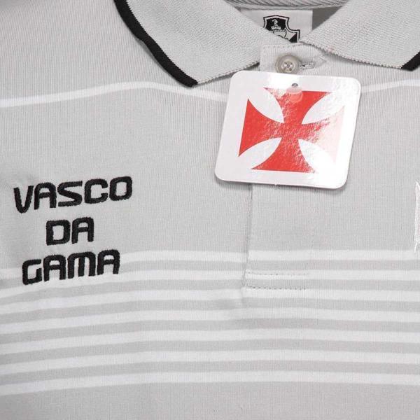 Kit C/ 2 Camisas Polo Infantis Vasco da Gama Fio Tinto - SPR Imagem de Kit C/ 2 Camisas Polo Infantis Vasco da Gama Fio Tinto