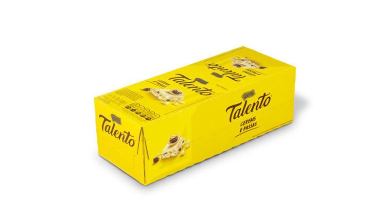 Kit c/2 Chocolate Mini Talento 15x25g - Cereais E Passas - Garoto Imagem de Kit c/2 Chocolate Mini Talento 15x25g - Cereais E Passas