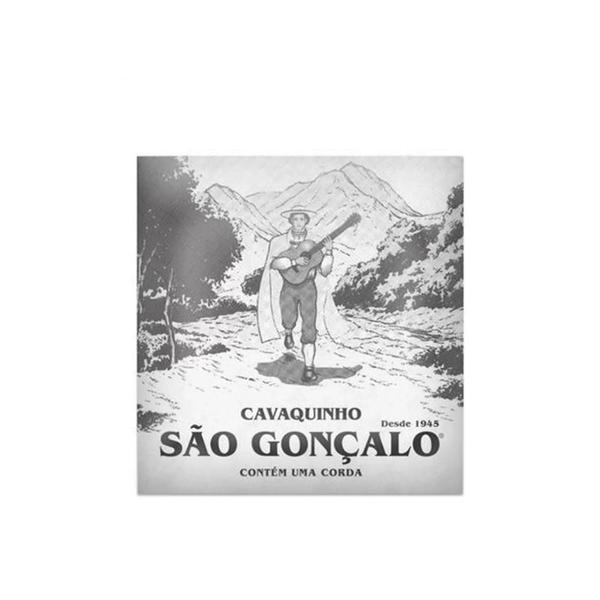 KIT C/ 2 CORDAS 3a SOL ENCAPADA NIQUEL CROMO P/CAVACO SAO GONCALO - São Gonçalo Imagem de KIT C/ 2 CORDAS 3a SOL ENCAPADA NIQUEL CROMO P/CAVACO SAO GONCALO