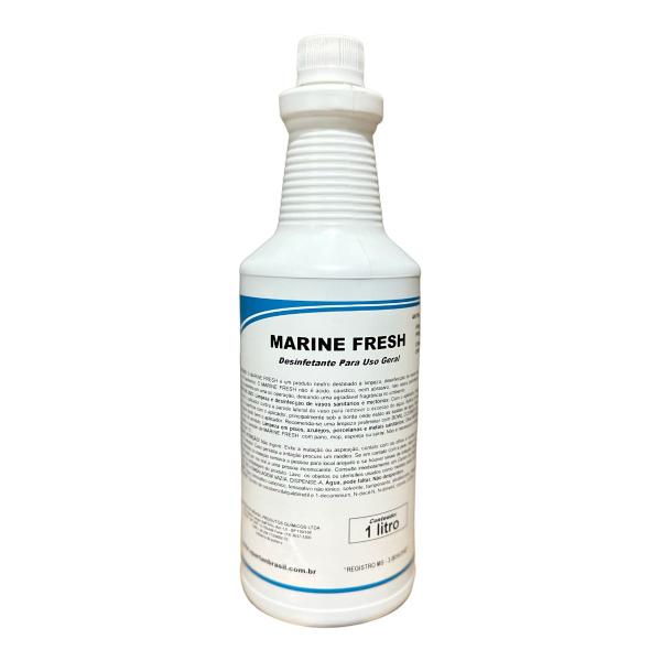 Kit C/2 Desinfetante E Limpador De Uso Geral Marine Fresh 1l Spartan Imagem de Kit C/2 Desinfetante E Limpador De Uso Geral Marine Fresh 1l Spartan