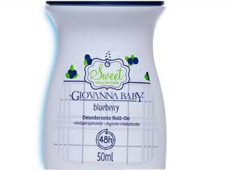 Imagem de Kit c/2 desodorantes roll on giovanna baby blueberry 50ml