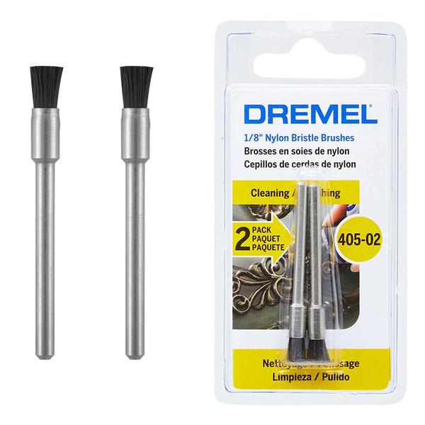 Imagem de Kit c/ 2 Escova de Cerdas de Nylon Dremel 405-02 - 2615.040.5AA