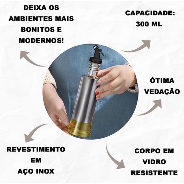 Imagem de Kit c/ 2 Galheteiros para Azeite e Vinagre Cold Kit c/ 2 Galheteiros para Azeite e Vinagre