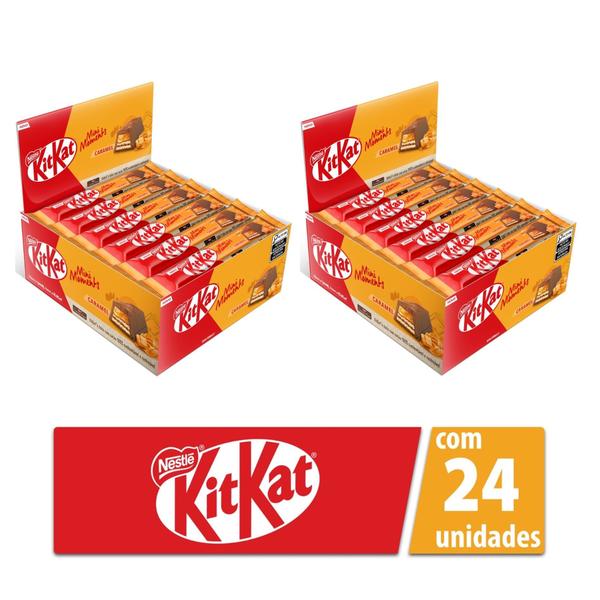 Imagem de Kit c/2 Kit Kat Mini Moments 24X34,6G Caramelo