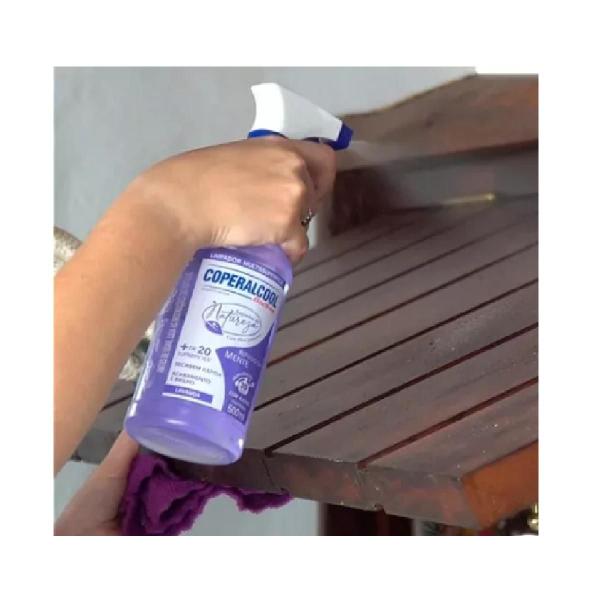 Imagem de Kit C / 2 Limpador Multiuso Álcool Perfumado 500ml - Lavanda 