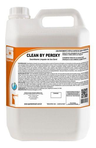 Imagem de Kit C/2 Limpador Uso Geral Clean By Peroxy 5 Litros Spartan