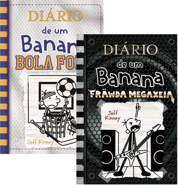 Imagem de Kit C/2 Livros Diário de Um Banana: V. 16  e 17 (Capa Dura)