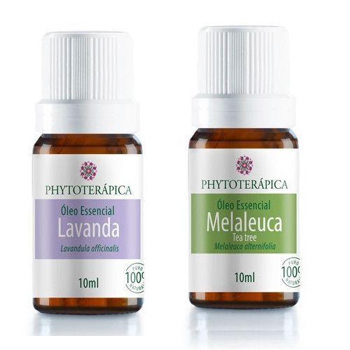 Imagem de Kit C/2  Óleo Essencial Lavanda e Melaleuca - Phytoterápica 10 ml