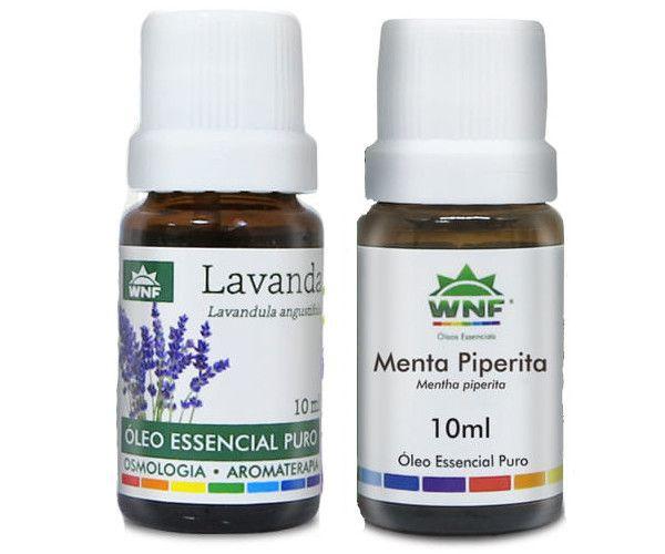 Imagem de Kit C/2 Óleo Essencial Lavanda e Menta Piperita WNF