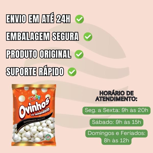 Kit c/2 Ovinhos de Amendoim Crocante Kuky Tradicional 500g Imagem de Kit c/2 Ovinhos de Amendoim Crocante Kuky Tradicional 500g