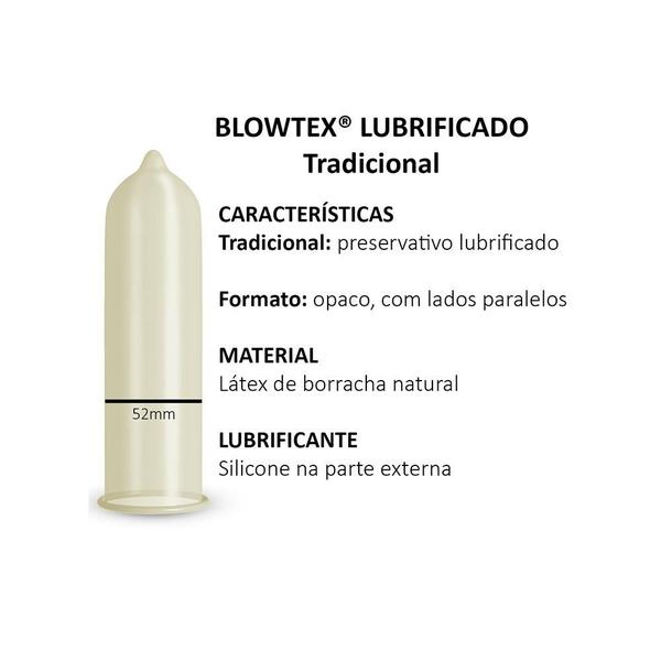 Imagem de Kit C/ 2 Pacote Preservativo Blowtex Lubrificante L9 P3