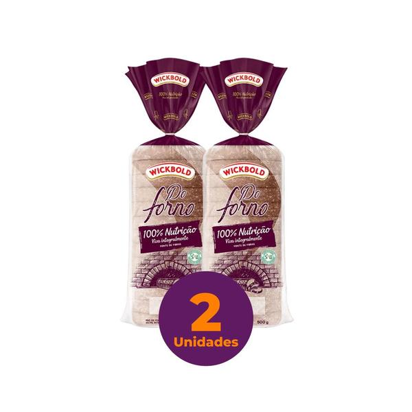 Kit c/ 2 Pão de Forma Vegano Wickbold do Forno 100% Nutrição 500g Imagem de Kit c/ 2 Pão de Forma Vegano Wickbold do Forno 100% Nutrição 500g