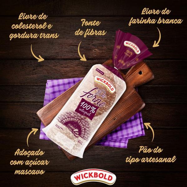 Kit c/ 2 Pão de Forma Vegano Wickbold do Forno 100% Nutrição 500g Imagem de Kit c/ 2 Pão de Forma Vegano Wickbold do Forno 100% Nutrição 500g