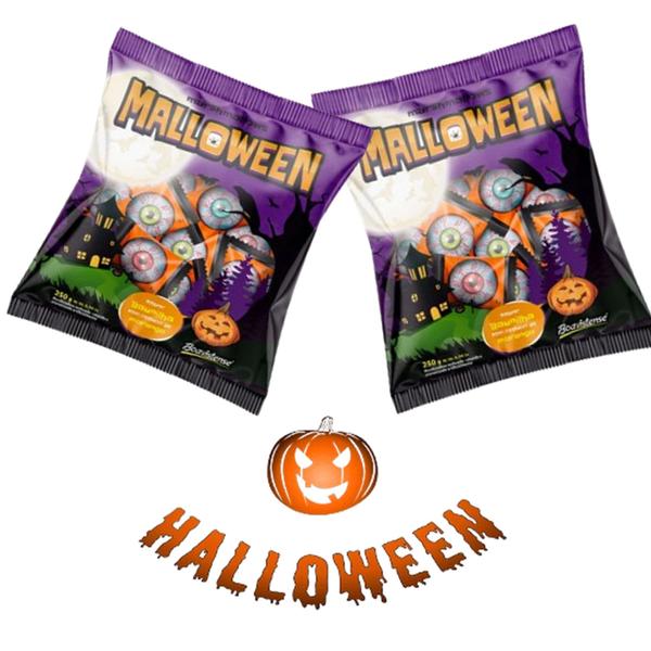 Imagem de Kit c/2 Promocional Marshmallow Olhos Halloween 100 unidades