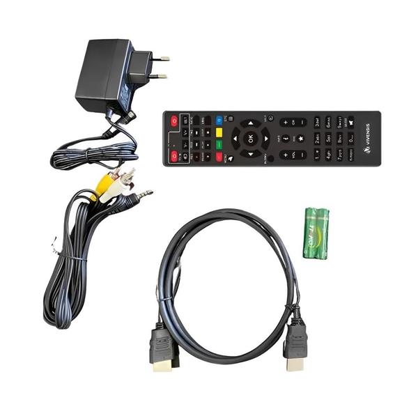 Imagem de Kit C/2 Receptor de TV Digital 3em1 VX10 SAT HD - Vivensis