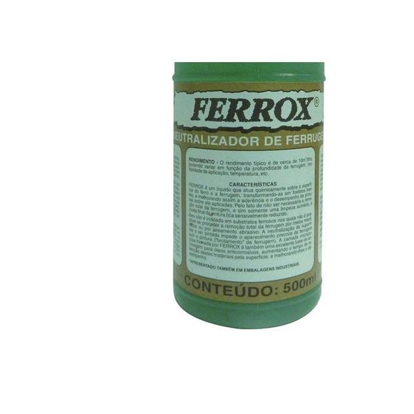 Imagem de Kit C/2 - Removedor De Ferrugem Ferrox   1/2 L  Fe81