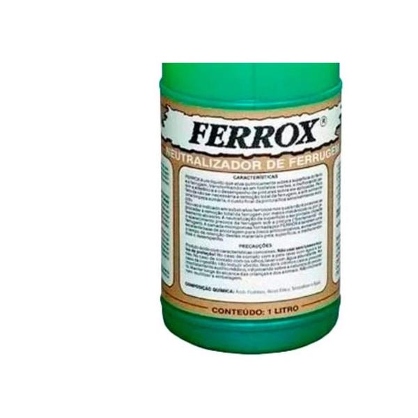 Imagem de Kit C/2 - Removedor Ferrugem Ferrox 1000 Ml