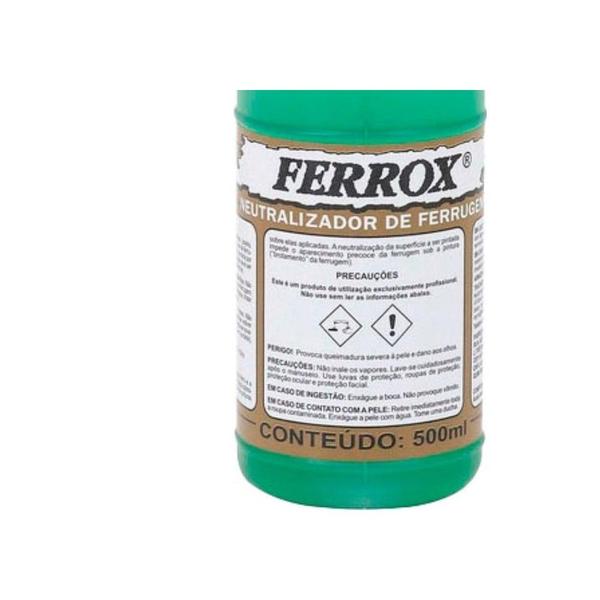Kit C/2 - Removedor Ferrugem Ferrox 500 Ml Imagem de Kit C/2 - Removedor Ferrugem Ferrox 500 Ml