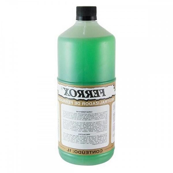 Kit C/2 - Removedor Ferrugem Ferrox Anticorrosivo 1L - Natrielli Imagem de Kit C/2 - Removedor Ferrugem Ferrox Anticorrosivo 1L