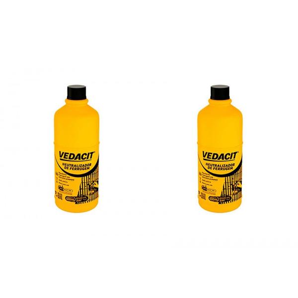 Kit C/2 - Removedor Neutralizador Convertedor. Ferrugem 5... - OTTO BAUMGART Imagem de Kit C/2 - Removedor Neutralizador Convertedor. Ferrugem 5...