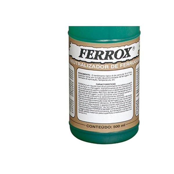 Kit C/2 - Removedor Neutralizador Convertedor. Ferrugem F... - FERROX Imagem de Kit C/2 - Removedor Neutralizador Convertedor. Ferrugem F...