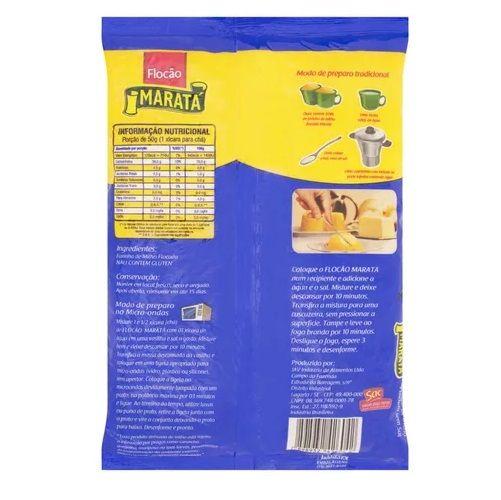 Kit C/ 2 Un. Farinha De Milho Flocão Maratá 500g Imagem de Kit C/ 2 Un. Farinha De Milho Flocão Maratá 500g