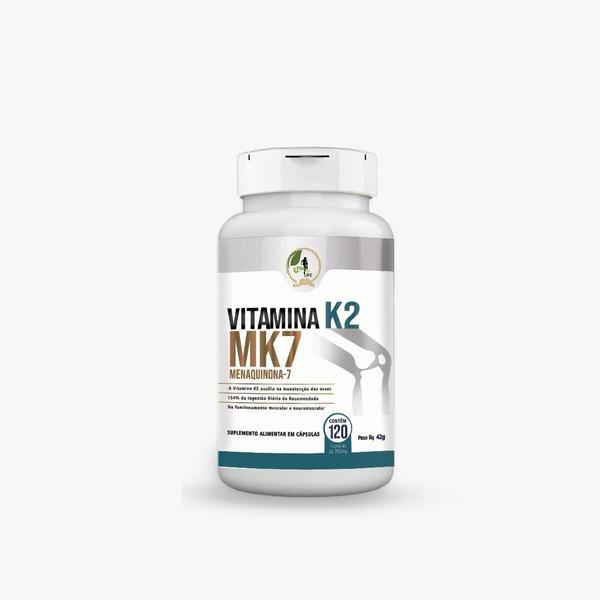 Imagem de Kit C/2 Vitamina K2 Menaquinona 7 Mk7 - 120 Cáps - Fits Life