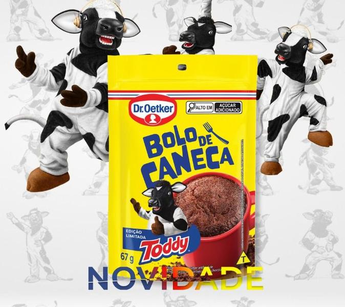 Kit c/ 24un Bolo de Caneca de Toddy 67g - Dr. Oetker - Dr Oetker Imagem de Kit c/ 24un Bolo de Caneca de Toddy 67g - Dr. Oetker