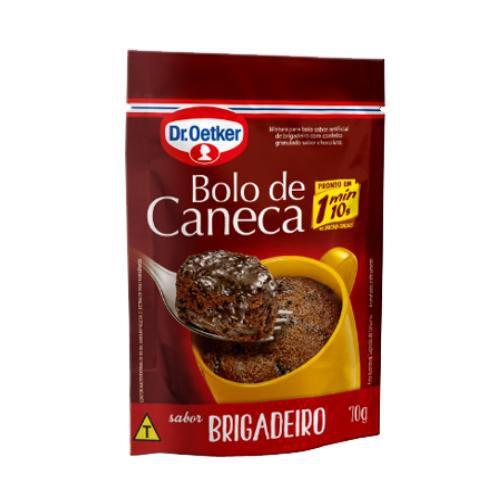Kit c/ 24un Bolo de caneca sabor Brigadeiro e Chocolate - Dr. Oetker Imagem de Kit c/ 24un Bolo de caneca sabor Brigadeiro e Chocolate