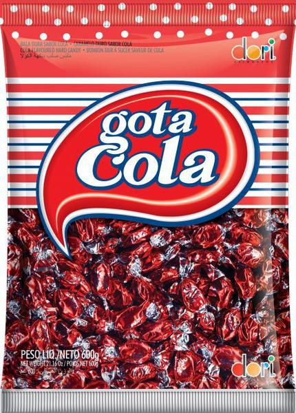 Imagem de Kit c/ 2un Bala Gota Cola 600g -Dori