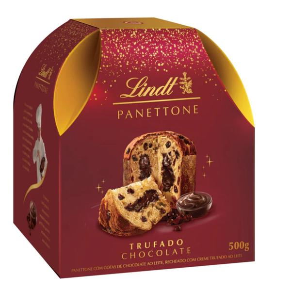 Imagem de Kit c/ 2und Panetone LINDT Trufado ao Leite 500g