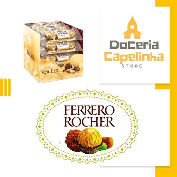 Imagem de Kit C/3 Bombom Ferrero Rocher T3 37,5g